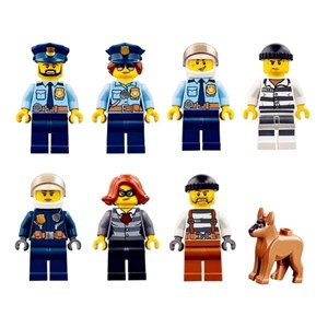 لگو سیتی ایستگاه پلیس 894 قطعه مدل Cityes 6065_اسباب بازی لگو