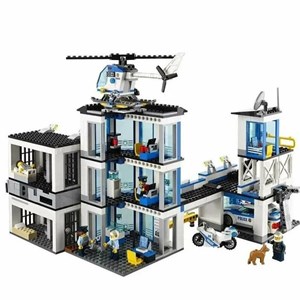 لگو سیتی ایستگاه پلیس 894 قطعه مدل Cityes 6065_اسباب بازی لگو