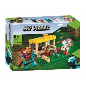 لگو ماینکرافت 241 قطعه مدل 91171 Minecraft_اسباب بازی لگو
