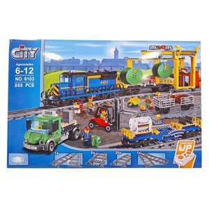 لگو سیتی قطار باری کنترلی 888 قطعه مدل Cityes 6103_اسباب بازی لگو