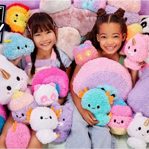 عروسک پولیشی بستنی سورپرایزی بزرگ مدل MGA - Fluffie Stuffiez - Large Collectible Plush - Ice Craem_عروسک سورپرایزی