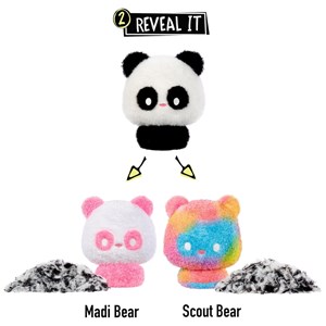 عروسک پولیشی خرس سورپرایزی بزرگ مدل MGA - Fluffie Stuffiez - Large Collectible Plush - Bear_عروسک سورپرایزی