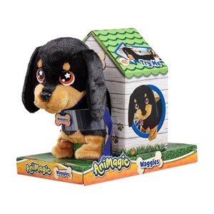 عروسک رباتیک هاپو مدل Goliath - Animagic - Waggles Dog Interactive Plush Toy_عروسک رباتیک