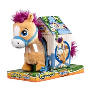 عروسک رباتیک پونی مدل Goliath - Animagic - Shetland Pony Interactive cuddly toy_عروسک رباتیک