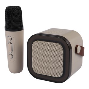 اسپیکر بلوتوثی رم و فلش خور به همراه میکروفون مدل K12 plus_اسباب بازی دیجیتال و هوشمند