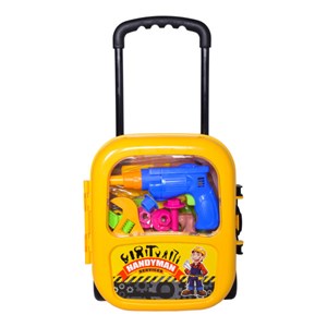 اسباب بازی ابزار چمدان چرخ دار درج توی Dorj Toy_اسباب بازی مشاغل