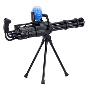 تفنگ اسباب بازی شارژی تیر ژله ای پایه دار مدل Gatling gun with gel balls_اسباب بازی تفنگ