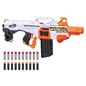 اسباب بازی تفنگ نرف Nerf مدل Hasbro - Nerf - Ultra Select Fully Motorized Blaster, Fire 2 Ways, Includes Clips and Darts_اسباب بازی تفنگ