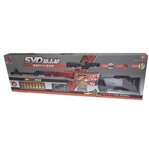تفنگ اسباب بازی تک تیر انداز تیر فومی مدل SVD DO49AB_اسباب بازی تفنگ