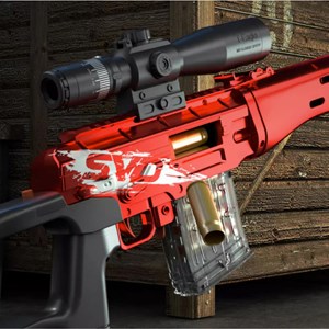 تفنگ اسباب بازی تک تیر انداز تیر فومی مدل SVD DO49AB_اسباب بازی تفنگ