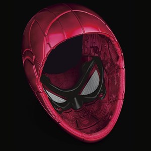 ماسک ویژه اسپایدرمن آهنین مدل Spider-Man Marvel Legends Series Iron Spider Electronic Helmet_اسباب بازی اکسسوری