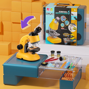 میکروسکوپ آموزشی مدل SCIENTIFIC MICROSCOPE 1200X STEM_اسباب بازی علمی