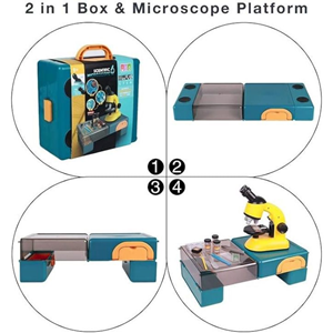 میکروسکوپ آموزشی مدل SCIENTIFIC MICROSCOPE 1200X STEM_اسباب بازی علمی