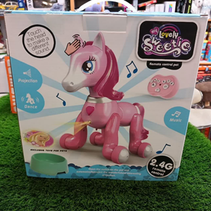 ربات اسباب بازی کنترلی مدل اسب پونی بنفش Remote Control Pony_ربات اسباب بازی