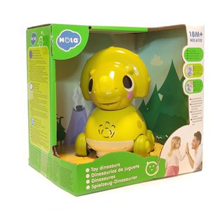 دایناسور موزیکال هولی تویز زرد مدل Hola Toys 6110_اسباب بازی نوزادی