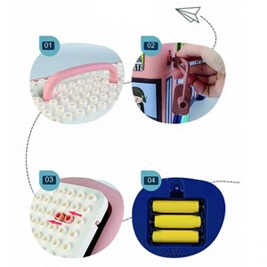 لگو دوپلو اسمونو 136 قطعه مدل اتوبوس حیوانات smoneo رنگ کرم_اسباب بازی لگو