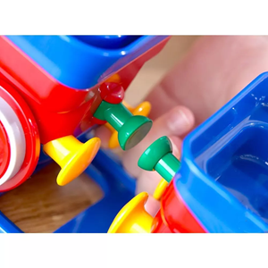 اسباب بازی قطار با ریل و آدمک تولو مدل 89905 Tolo First Friend Train_اسباب بازی نوزادی