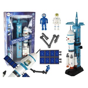 اسباب بازی سکوی پرتاب موشک فضاپیما همراه با فیگور فضانورد SPACE MISSON_اسباب بازی اکشن فیگور