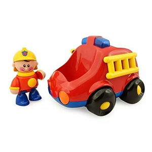 اسباب بازی ماشین آتش نشانی با آتش نشان تولو مدل87477 Tolo First Friends Fire Engine_اسباب بازی نوزادی