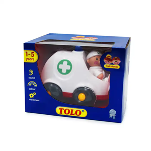 اسباب بازی ماشین آمبولانس با دکتر تولو مدل89897 Tolo First Friends Ambulance_اسباب بازی نوزادی