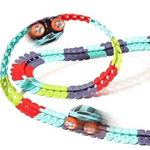 کیت ماشین بازی ریسینگ باتری خور 138 قطعه ای changeable track_اسباب بازی ماشین