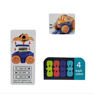 کیت ماشین بازی ریسینگ باتری خور 138 قطعه ای changeable track_اسباب بازی ماشین