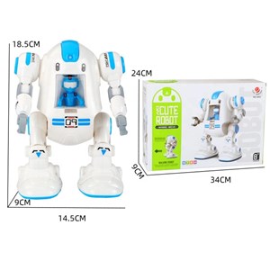 کیت ربات اسباب بازی حرکتی همراه با سرنشین کیوت سان لایت_اسباب بازی ربات