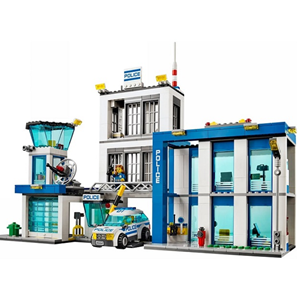 لگو سیتی ایستگاه پلیس شهر 854 قطعه مدل 6063 Police Station City_اسباب بازی لگو