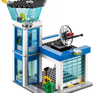 لگو سیتی ایستگاه پلیس شهر 854 قطعه مدل 6063 Police Station City_اسباب بازی لگو