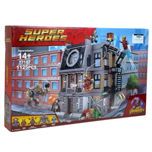 لگو مارول خانه دکتر استرنج 1125 قطعه مدل 77107 SUOER HEROES_اسباب بازی لگو