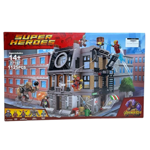لگو مارول خانه دکتر استرنج 1125 قطعه مدل 77107 SUOER HEROES_اسباب بازی لگو