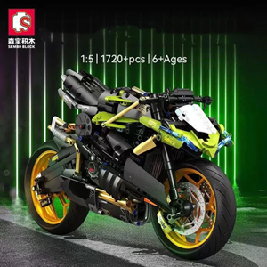 لگو تکنیک موتور سیکلت 1720 قطعه مدل SEMBO BLOCK 713800_اسباب بازی لگو