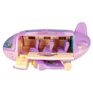 اسباب بازی هواپیما مسافربری همراه با دو مینی فیگور_اسباب بازی اکشن فیگور