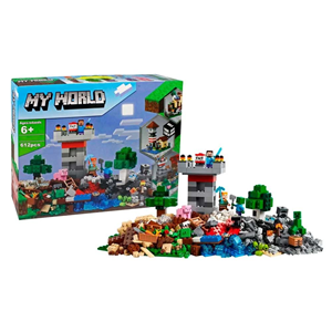 لگو ماینکرافت 612 قطعه مدل 1043 Minecraft_اسباب بازی لگو