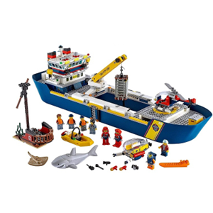 لگو سیتی کشتی اکتشاف در اقیانوس 745 قطعه مدل Ocean Exploration Ship 66113_اسباب بازی لگو