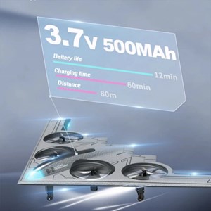 هواپیما کنترلی B2 Spirit کوادکوپتری مدل 777-275_اسباب بازی کوادکوپتر