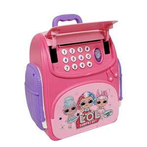 قلک مدل كوله پشتي رمزدار طرح ال او ال سوپرایز Intelligent School Bag Toy ATM LOL_اسباب بازی کوله پشتی