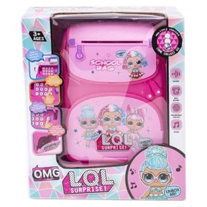 قلک مدل كوله پشتي رمزدار طرح ال او ال سوپرایز Intelligent School Bag Toy ATM LOL_اسباب بازی کوله پشتی