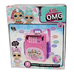قلک مدل كوله پشتي رمزدار طرح ال او ال سوپرایز Intelligent School Bag Toy ATM LOL_اسباب بازی کوله پشتی