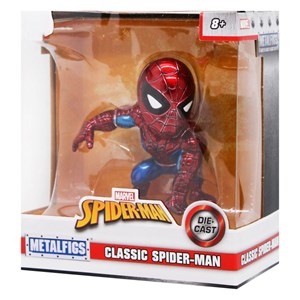 اکشن فیگور فلزی مرد عنکبوتی مدل Jada Marvel 4 Spider-Man Classic Metal Figurine_اسباب بازی اکشن فیگور