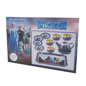 اسباب بازی ست چای خوری فلزی طرح فروزن_اسباب بازی لوازم خانگی