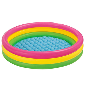 استخر بادی قطر 147 سانتیمتری کف بادی اینتکس-اسباب بازی ورزشی