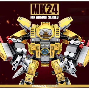 لگو مارول ربات آیرون من 321 قطعه مدل MG309 MK24_اسباب بازی لگو