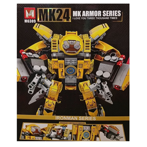 لگو مارول ربات آیرون من 321 قطعه مدل MG309 MK24_اسباب بازی لگو