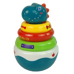 اسباب بازی رولی پولی حلقه هوش دایناسور هانگر Huanger_اسباب بازی نوزادی