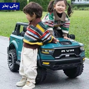 ماشین شارژی دوج رام 4 موتور AX2105_اسباب بازی ماشین شارژی