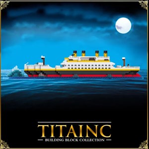 لگو کریتور کشتی تایتانیک 1068 قطعه مدل BLOCK Titanic 2234_اسباب بازی لگو