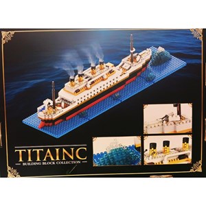 لگو کریتور کشتی تایتانیک 1068 قطعه مدل BLOCK Titanic 2234_اسباب بازی لگو