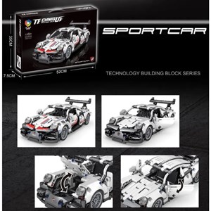 لگو تکنیک ماشین پورشه 492 قطعه مدل JIQILE 48002_اسباب بازی لگو