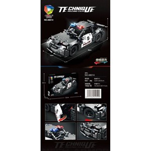 لگو تکنیک ماشین پلیس 487 قطعه مدل JIQILE 48014_اسباب بازی لگو